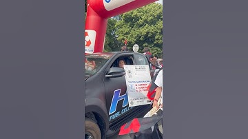 All aboard our hydrogen fuel cell Hilux Prototypes 💧