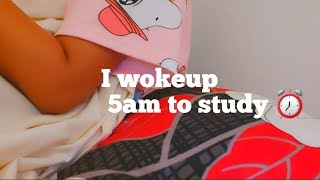 පාන්දර 5ට නැගිට්ටා පාඩම් කරන්න?⏰| I wokeup 5.00 AM to study ??| 5am morning routinestudyvlog