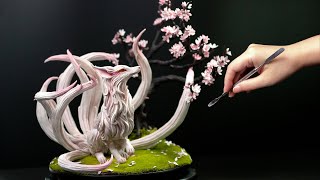 Creating a Nine-Tailed Fox🦊with Polymer Clay screenshot 4