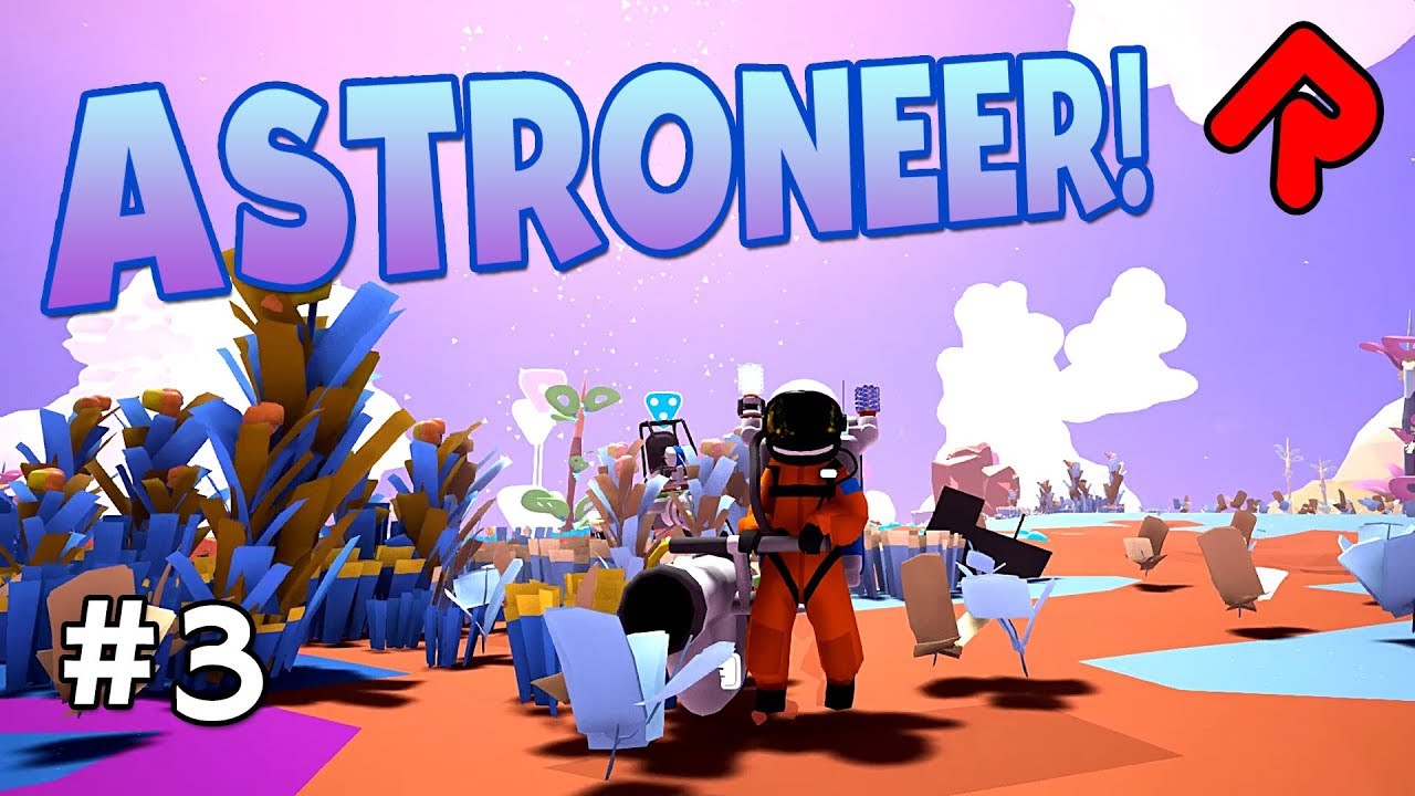 gaming logo Dynamite Hunt - Yes, We Blew It! | Let's play Astroneer gameplay ep 3 (PC Excavation update v223)