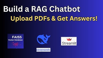 AI Chatbot with RAG & DeepSeek: Ask Questions from Any PDF | How to build a chatbot with Deepseek