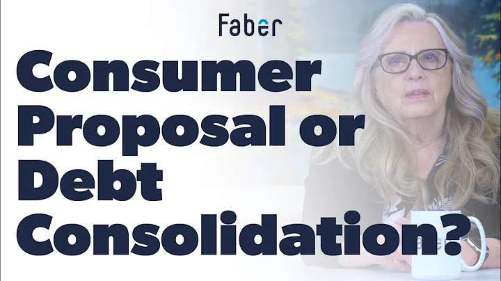 Consumer Proposal or Debt Consolidation: which is better? | Faber Inc