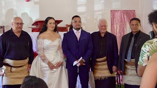 ❤ Beautiful Wedding Ceremony of Malia Siulolo Amato & Tevita Fe'ao Nifofa Aisake