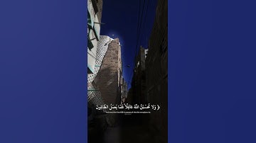 ”وَلَا تَحْسَبَنَّ اللَّهَ غَافِلًا عَمَّا يَعْمَلُ الظَّالِمُونَ“  القارئ إسلام صبحي