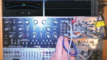 Moog Mother-32 & Make Noise Maths - 4 VCO