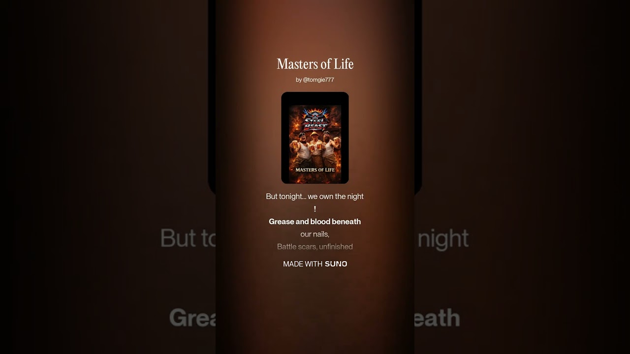 Steel Beast - Masters of Life