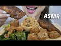 ASMR Chinese FOOD *Stuff Chicken, Young Chow Fried Rice with Chicken Bok Choy NO Talking Food Sound