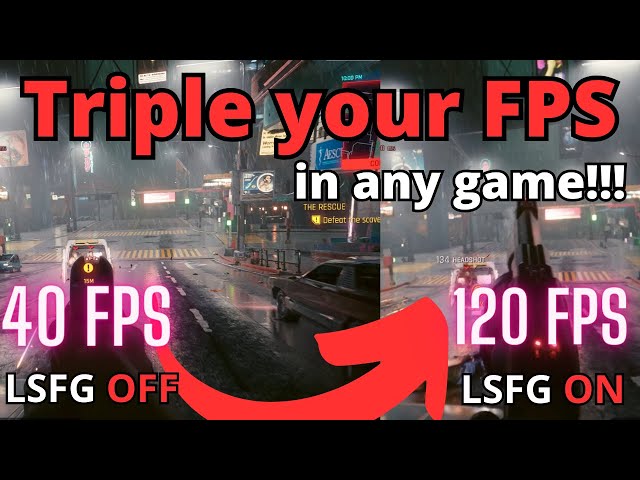 Wait, you CAN download FPS now?!? Lossless Scaling Frame Generation x3 Review class=