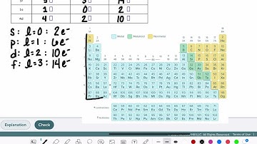 ALEKS: Calculating the capacity of electron subshells