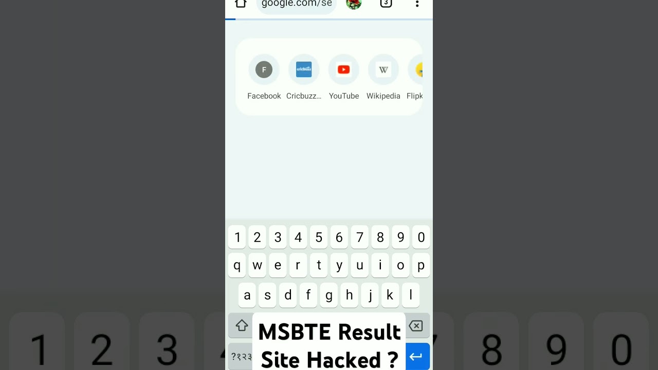 MSBTE Result Site Hacked ?