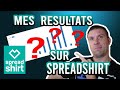 Mes rsultats doctobre sur spreadshirt  print on demand  pod business