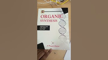 Organic synthesis..Book for M. sc chemistry