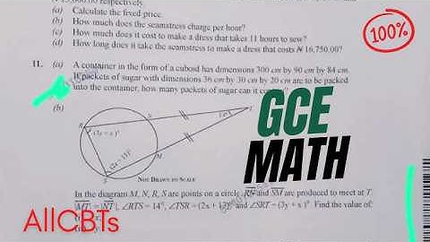 Top GCE 2025 Mathematics Questions | Likely Past Questions & Solutions