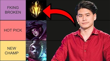 WILD RIFT TIER LIST 3.2 *UPDATED* - HUGE CHANGES NEW RUNE LETHAL TEMPO