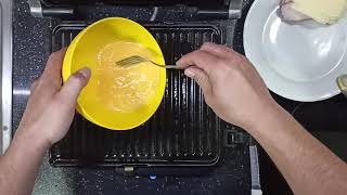 fastest omlet on a toaster