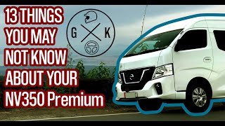 NISSAN NV350 PREMIUM | Things you may not know about it