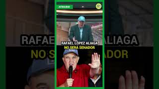 🚨 LÓPEZ ALIAGA renuncia al Senado