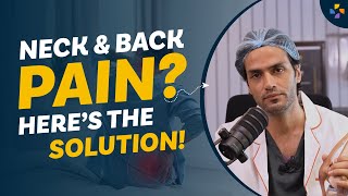 Is your chair the reason behind your back and neck pain? #pristyncare #neckpain #backpain