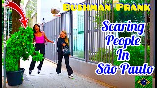 Bushman Prank: Scaring the Brazilians in São Paulo