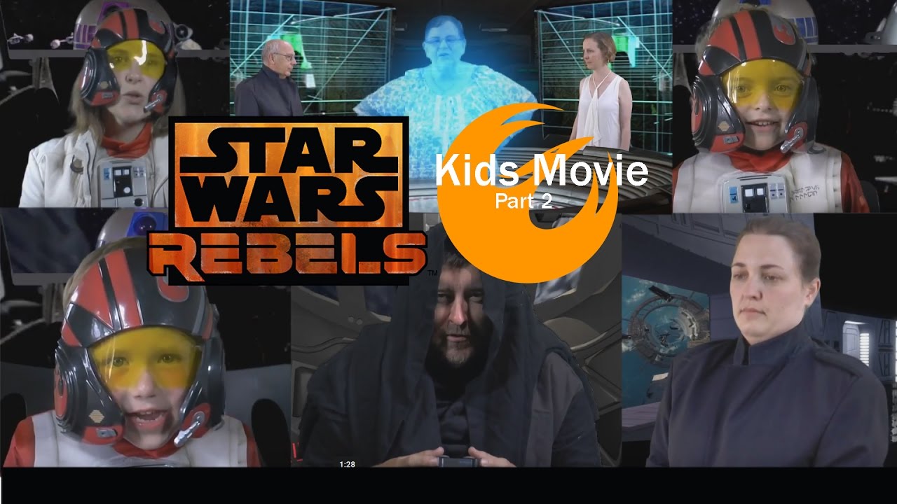 Star Wars Kids Movie | Part 2 | Carrie Fisher Tribute