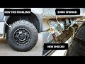 Our Tires are TOO BIG!! | Sprinter Van Build Sumo Springs Install | Falcon Shocks Upgrade