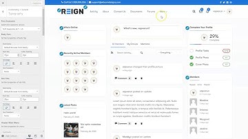 How to Configure Sub Menu Style? Reign BuddyPress Theme