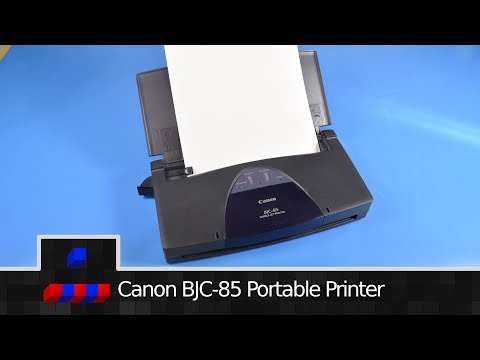 0x0012.1 - Canon BJC-85 Portable Printer