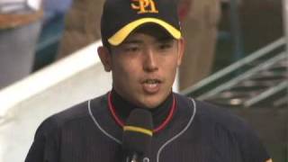 福岡ソフトバンクホークス 大隣憲司投手実使用grobal Elite 左投げ 7月16日】福岡ソフトバンク・大隣憲司 ヒーローインタビュー - YouTube