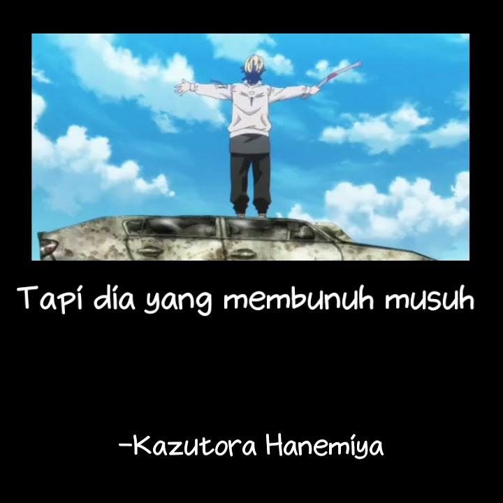kata kata anime Tokyo Revengers - Kazutora Hanemiya