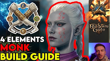 Way of the Four Elements MONK Build Guide: Baldur