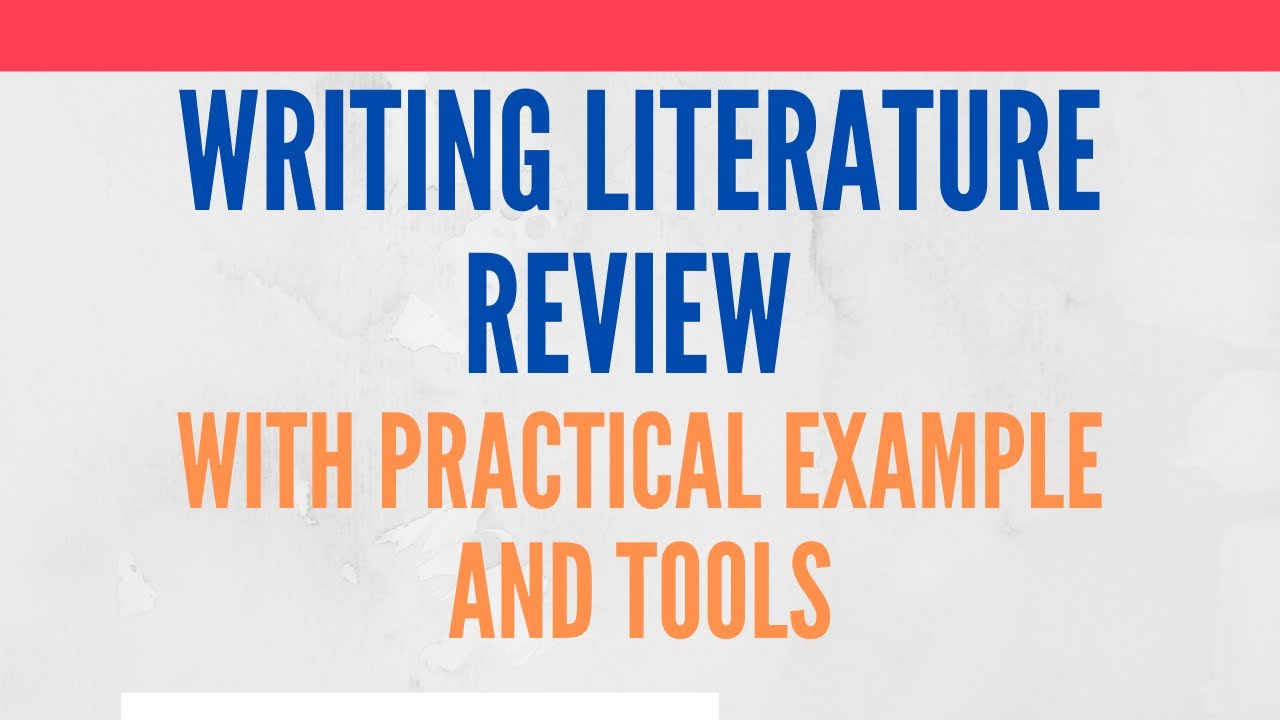 help writing literature review