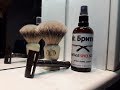 Бритье. Simpsons brush, Maggard Razors slant, Astra, мыло от Сергея В., Mr. Бритва лосьон