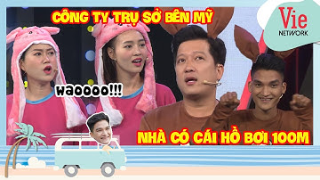 Mạc Văn Khoa lộ cơ ngơi khủng, Tiến Luật mê mẩn hồ bơi, Trường Giang hé lộ trụ sở công ty tận đất Mỹ