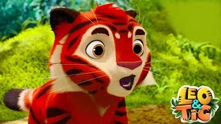 Leo and Tig 🦁 Friends Adventure 🐯 Funny Family Good Animated Cartoon for Kids