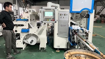 ATR-320B/420B Auto Turret Rewinder Machine Testing Video