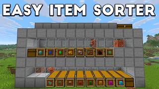 Minecraft 26.1 EASY Auto Item Sorter!