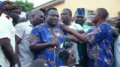 KING DR SAHEED PERFORMANCE AT SHEIKH JAMIU AMIOLOHUN HOUSE WARMING