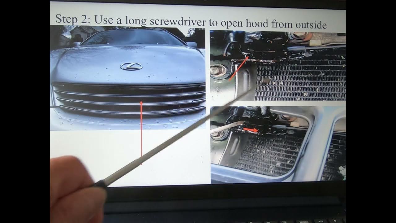 Life after retirement YouTube 55 Lexus ES300 hood and trunk won’t