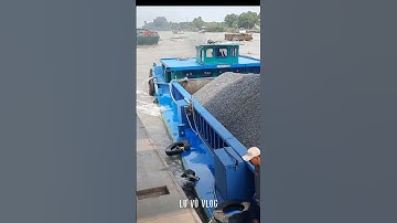 Sà lan vượt cống|barge crossing the culvert|Lư vũ vlog