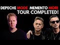 Depeche mode memento mori tour completed