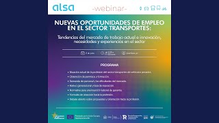 Webinar: Nuevas Oportunidades de Empleo en el Sector del Transporte