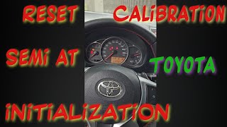 INITIALIZATION CALIBRATION LEARNING TOYOTA SEMI AT HOW AND WHY WHAT HAPPENS MMT ALL MODELS #respect