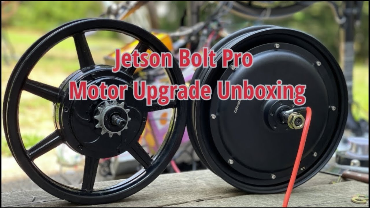 Jetson Bolt Pro | Motor Upgrade Unboxing - YouTube