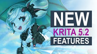 KRITA 5 2.2 NEW features. UPDATE NOW!! in 2024