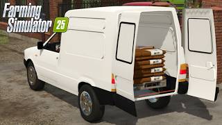 FS25 - Fiat Fiorino 1.6 - NEW CAR MOD for Farming Simulator 2025 ROLEPLAY FS25 CARS GAMEPLAY screenshot 1