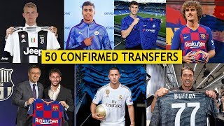 TOP 50 CONFIRMED SUMMER TRANSFERS 2019 ft. Griezmann, Hazard, Neymar |HD