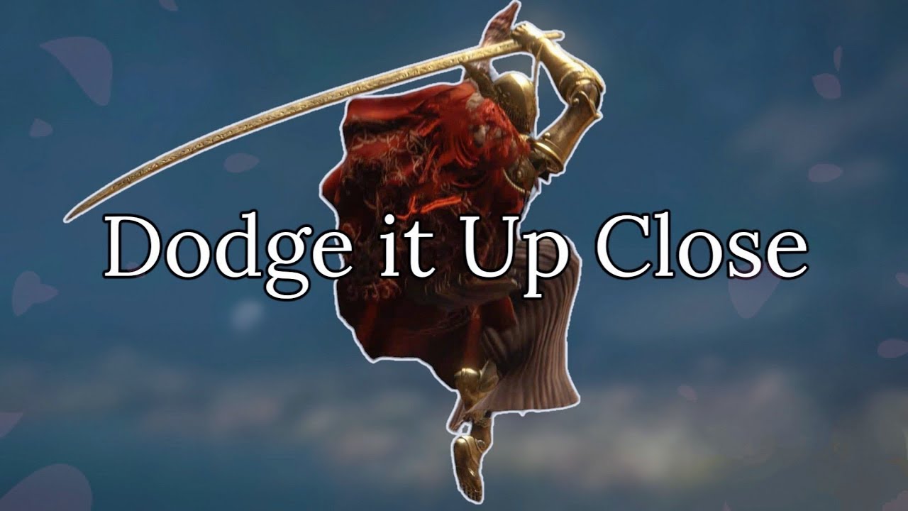 How to Dodge Malenia's Waterfowl Dance Up Close with Light Roll (Remade