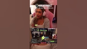 Dashy’s Girlfriend Demisux Reacts To His INSANE Live Match Snipe #shorts #callofduty #esports #godli
