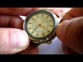 poljot alarm vintage wristwatch