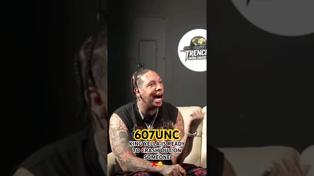 607 UNC KING YELLA IS READY TO CRASH OUT ON SOMEONE ❌😲 